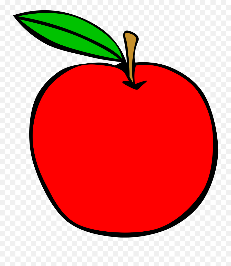 Library Of Apple Png Transparent Stock - Apple Fruit Clipart Emoji,Apple Clipart