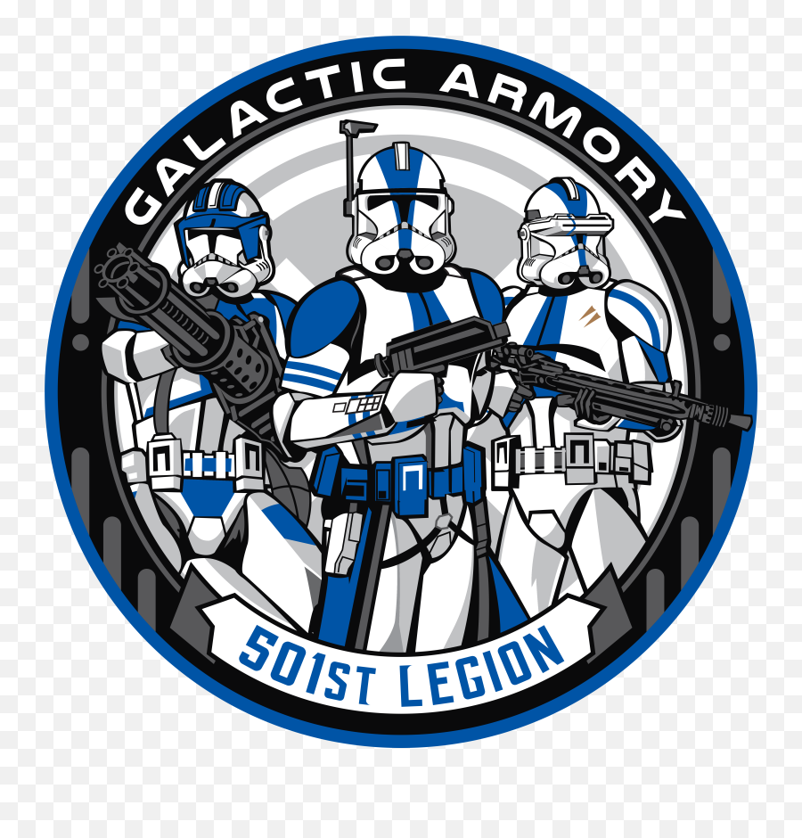 Logo Designed With Some 501st Troopers - Star Wars 501st Logo Emoji,Battlefront 2 Logo