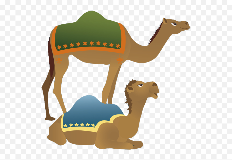 Nativity Clipart - Nativity Camels Clip Art Emoji,Nativity Clipart