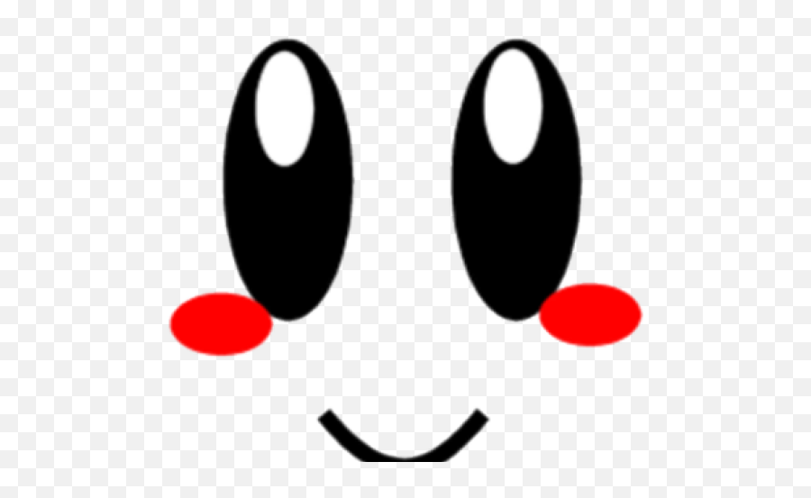 Roblox Transparent Kirby Face Png Png - Transparent Background Kirby Face Transparent Emoji,Roblox Face Transparent