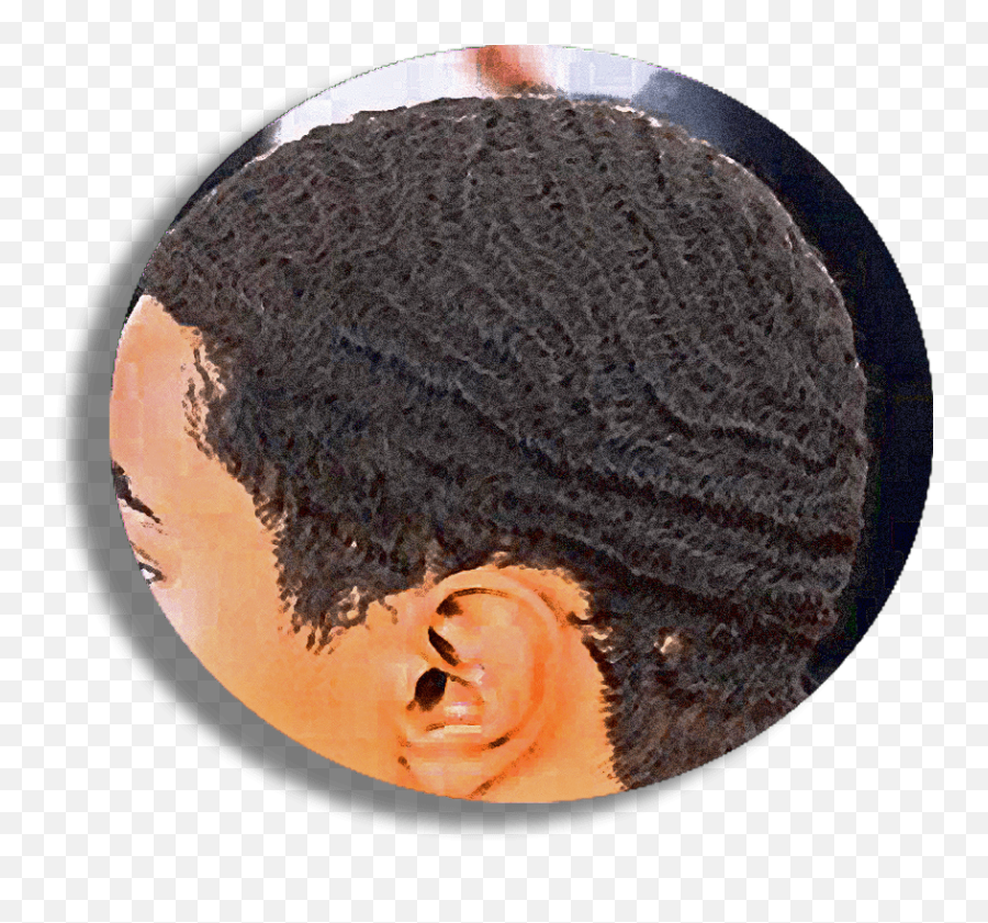 Thick Hair Try This For 360 Waves - Hair Design Emoji,Waves Hair Png