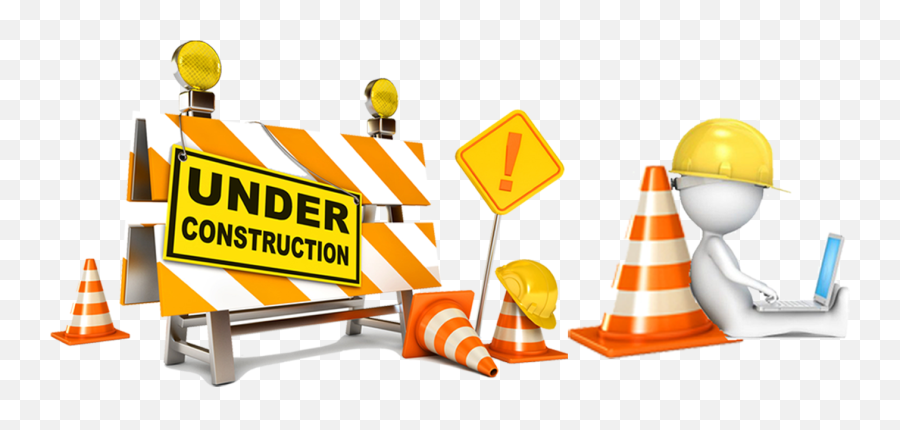 Under Construction Sign Png - Page Under Construction Background Emoji,Under Construction Clipart