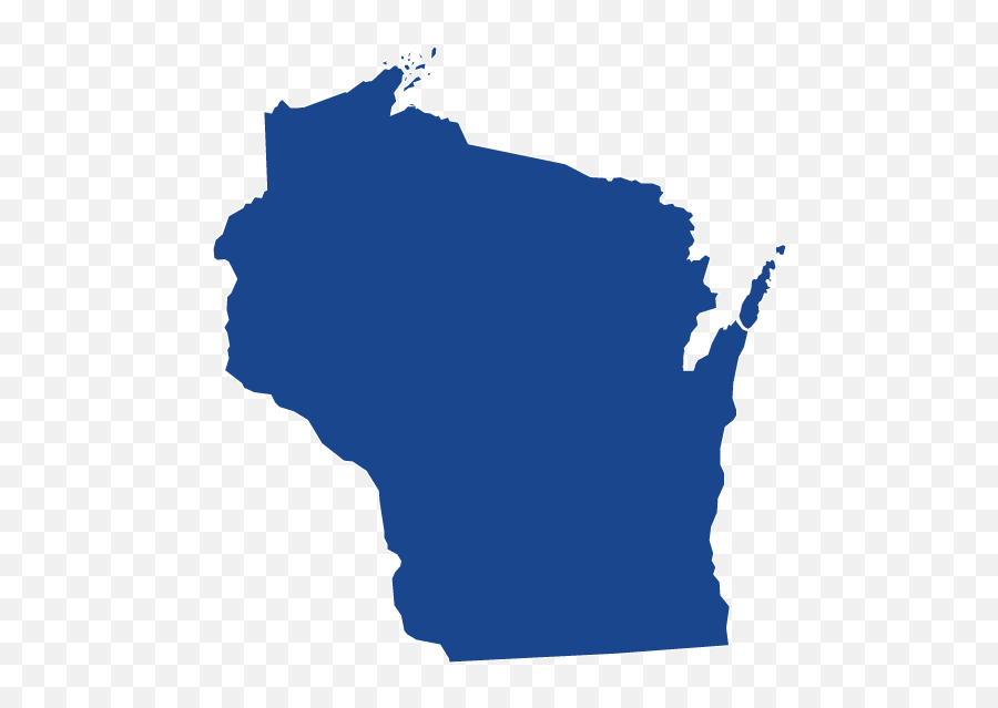 Wisconsin Shape Sticker - Wisconsin Map Vector Emoji,Wisconsin Clipart