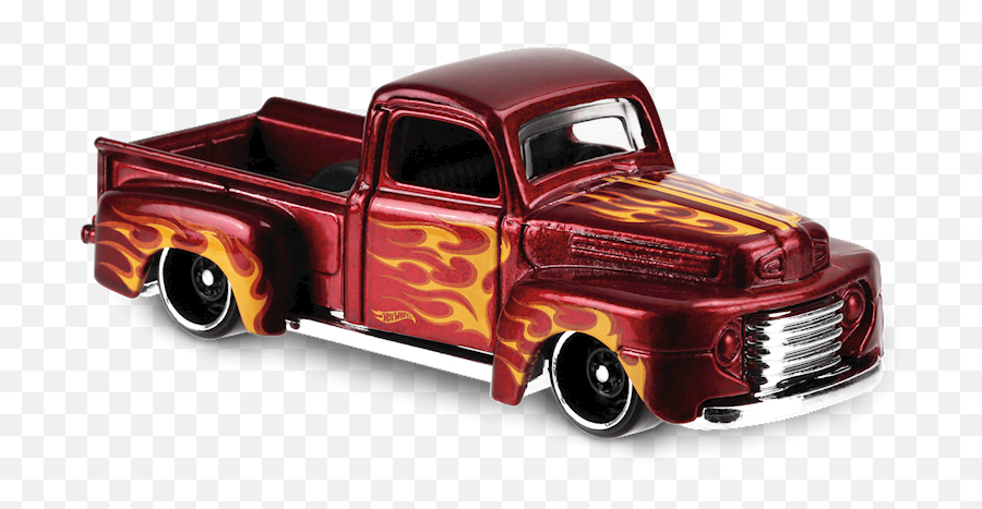 Download 49 Ford F1 - Ford F1 Hot Wheels Png Image With No Hot Wheels Red Car Transparent Background Emoji,Hot Wheels Png