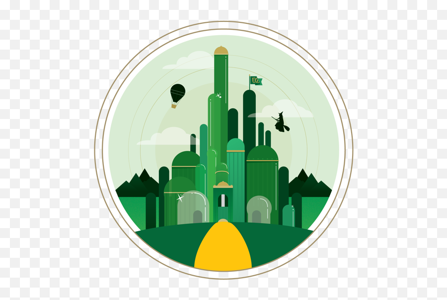 Emerald City Vector Transparent Emoji,Emerald City Clipart