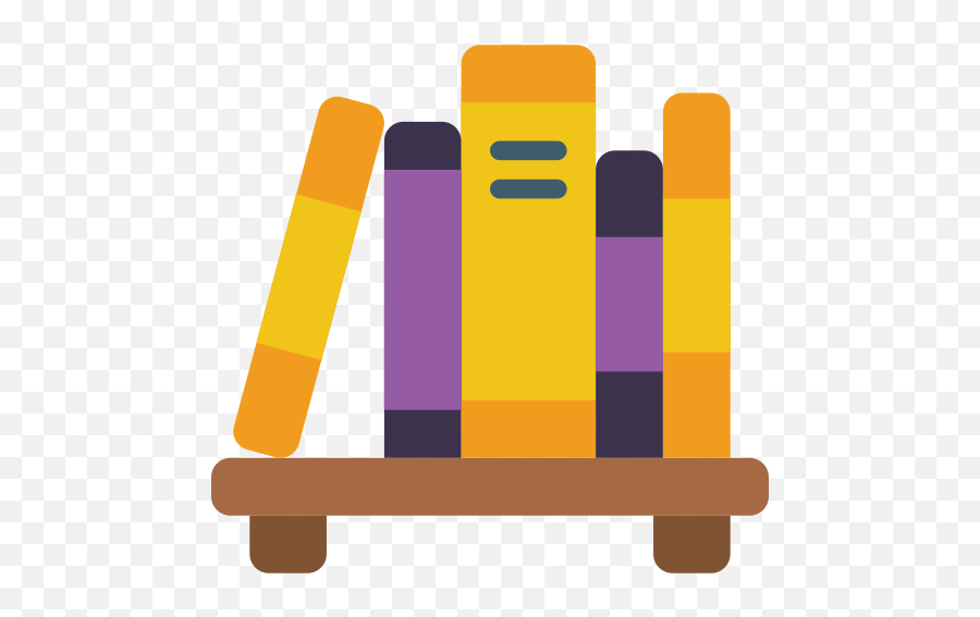 Book - Free Education Icons Emoji,Books On Shelf Clipart