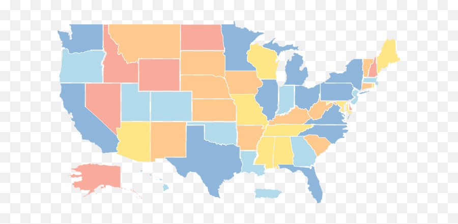 Us Map Transparent Emoji,United States Map Transparent
