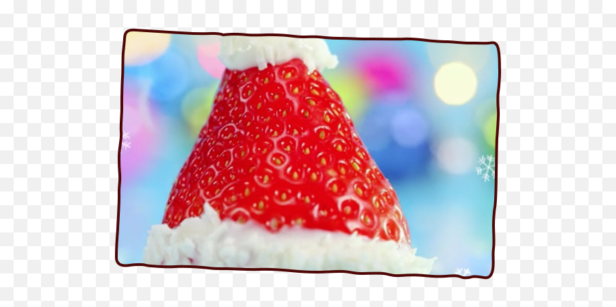 Strawberry Santa Hats Emoji,Santa Hats Transparent