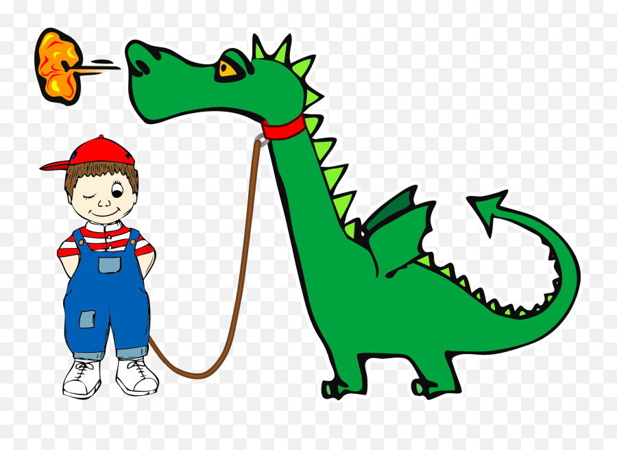 Dragon Girl Clipart Transparent Images U2013 Free Png Images - Dragon On A Leash Emoji,Clipart Girl