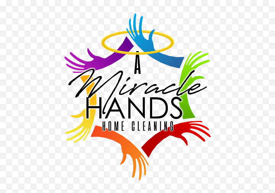 Cleaning Company A Miracle Hands Cleaning United States - Language Emoji,Hands Logo