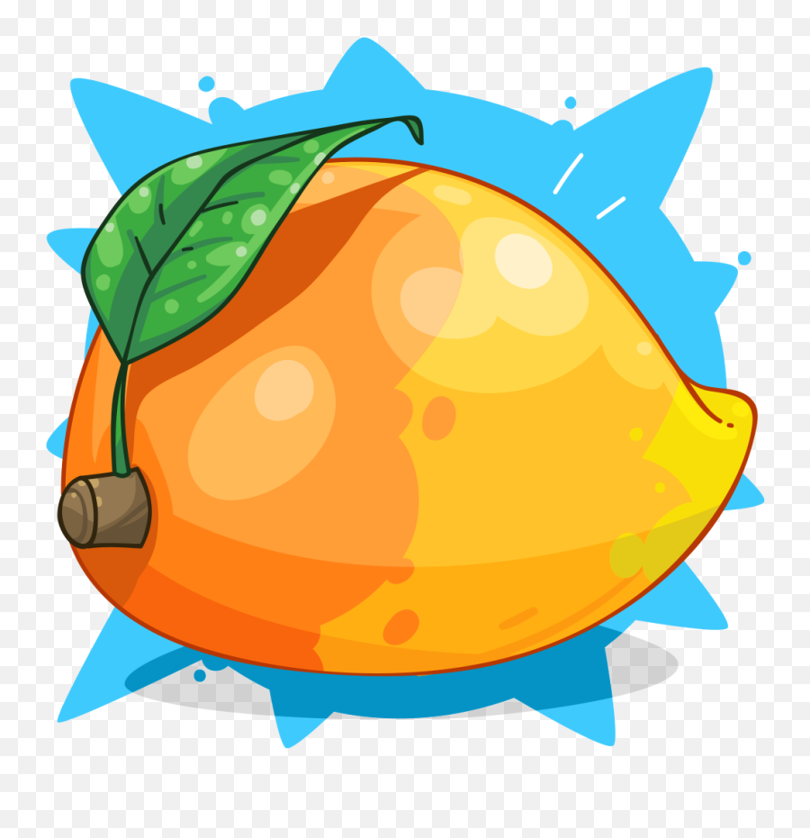 Mango Clipart - Fresh Emoji,Mango Clipart