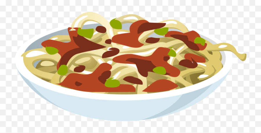 Free Clip Art - Svg Images Of Food Emoji,Pasta Clipart