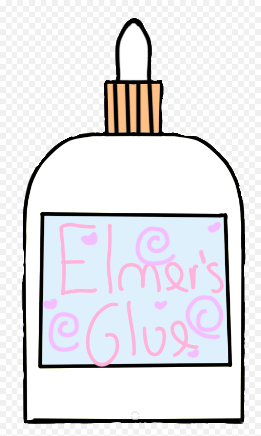 Elmers Glue Slime Cool Colorful Sticker - Girly Emoji,Elmer's Glue Logo
