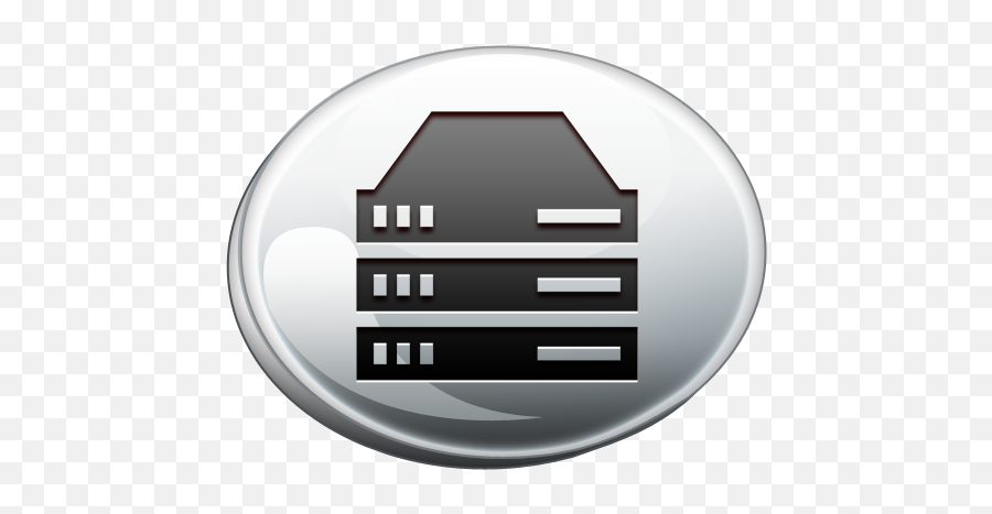 Server Computer Icon Png Transparent - Horizontal Emoji,Computer Icon Png