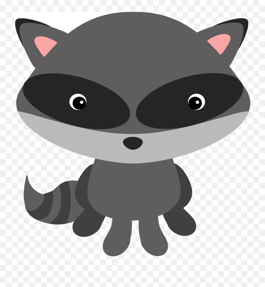 Download Raccoon T - Woodland Animals Clipart Transparent Fox Transparent Background Woodland Animals Clip Art Emoji,Animal Clipart