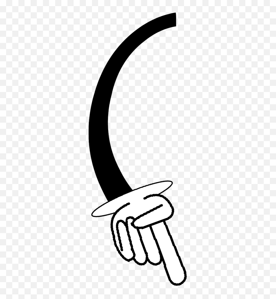 Download Arm Bent Pointing Ugly - Cartoon Pointing Hands Language Emoji,Hands Transparent