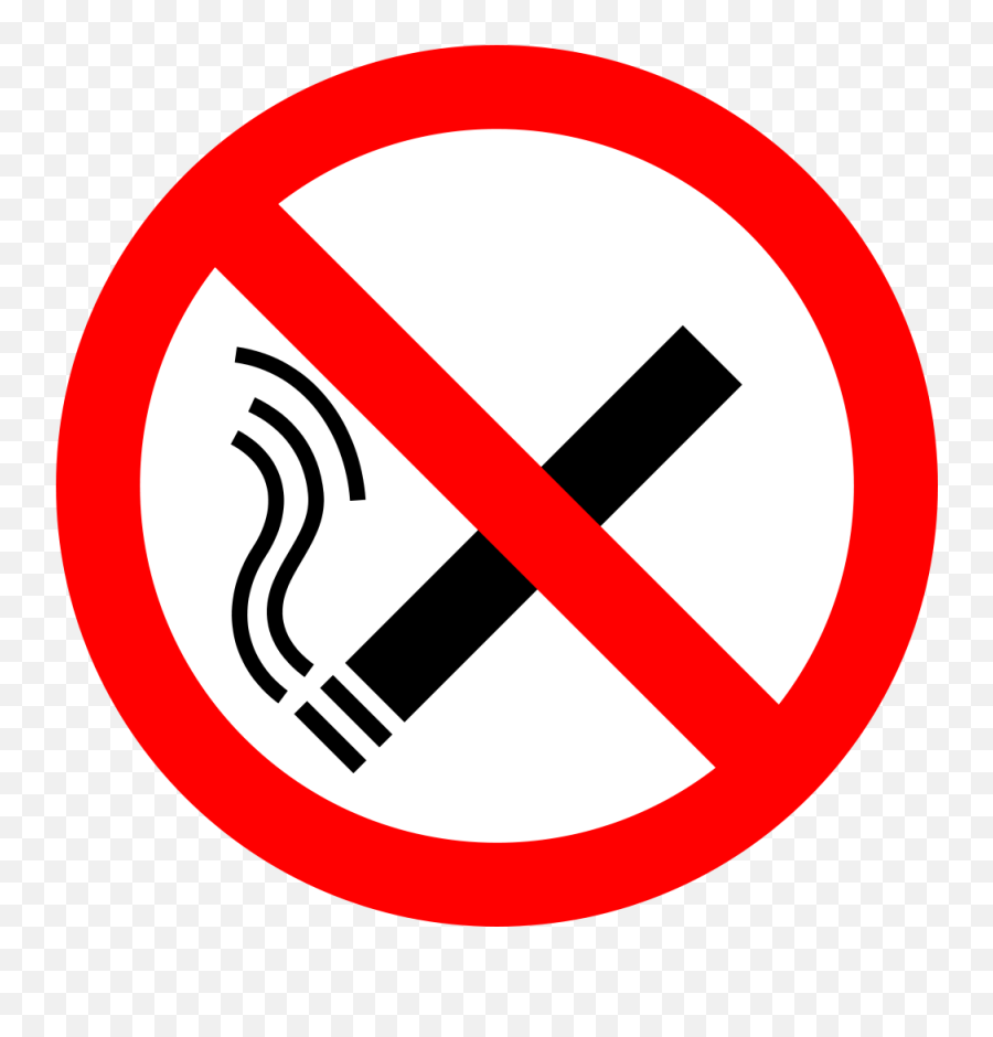 No Smoking Png - Clipart Full Size Clipart No Smoking Sign Uk Emoji,Red Smoke Png