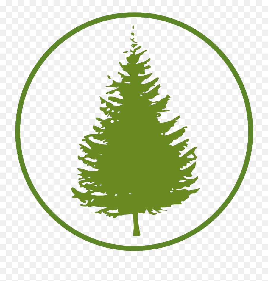 Svg Vector - Pine Simple Clipart Tree Silhouette Emoji,Forest Clipart