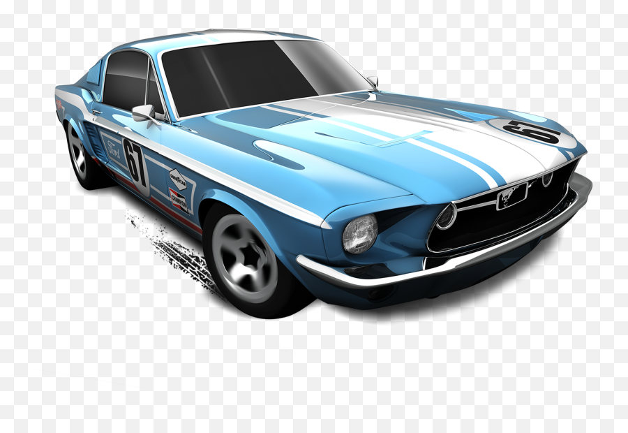 Mattel Hot Wheels Diecast Car U002767 Custom Mustang 2014 - Hot Wheels Mustang Png Emoji,Hot Wheels Png