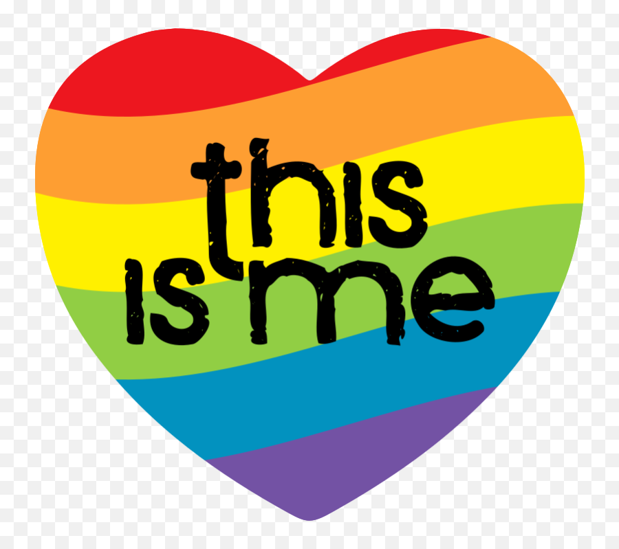 Rainbow Heart Png - Me Rainbow Emoji,Rainbow Heart Png