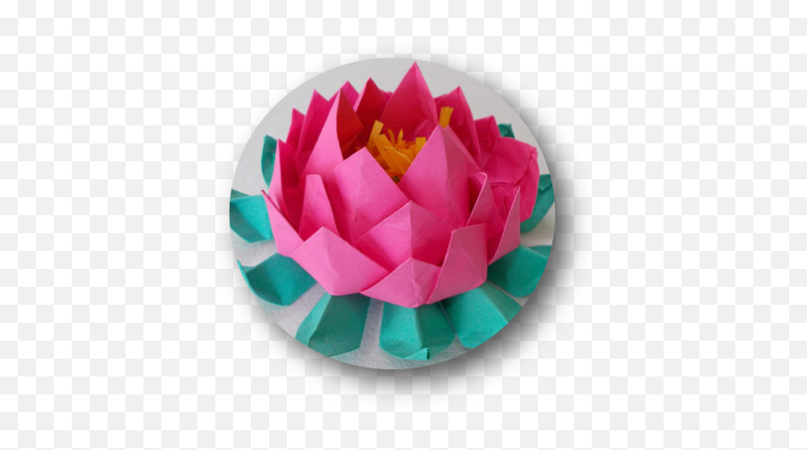 Origami Lotus Maplewood Library Emoji,Lotus Png
