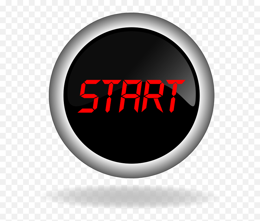 Start Icon Png - Start Off Button Png Emoji,Start Clipart