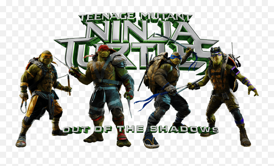 Teenage Mutant Ninja Turtles Png Transparent Picture - Ninja Turtles Out Of The Shadows Png Emoji,Ninja Transparent