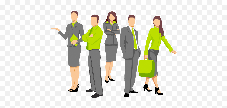 Group Working Together Png - Business People Clipart Png Emoji,Working Together Clipart
