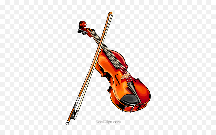 Violin Royalty Free Vector Clip Art Illustration - Arts0471 Violino Clipart Emoji,Violin Clipart