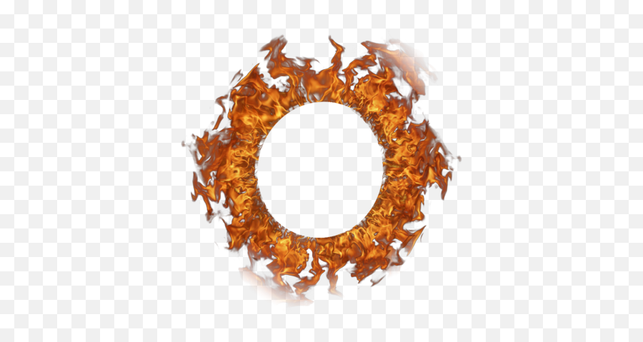 Download Fire Frame Flame Circle Fuego - Transparent Background Fire Ring Png Emoji,Fire Circle Png