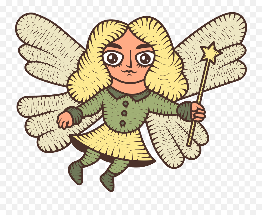 Fairy Clipart Free Download Transparent Png Creazilla - Angel Emoji,Fairy Clipart