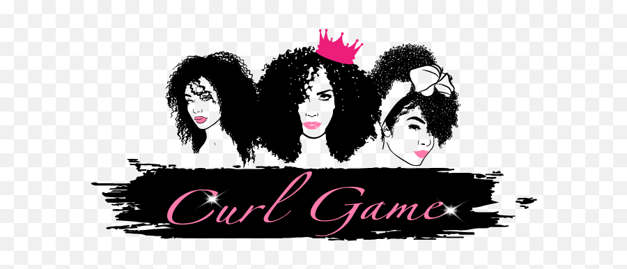 Curl Game Natural Hair Care Emoji,Natural Hair Logo
