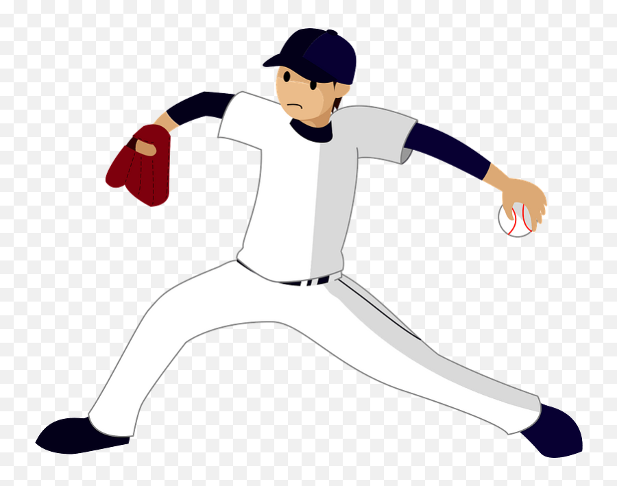 Baseball Pitcher Clipart Free Download Transparent Png Emoji,Baseball Clipart Free