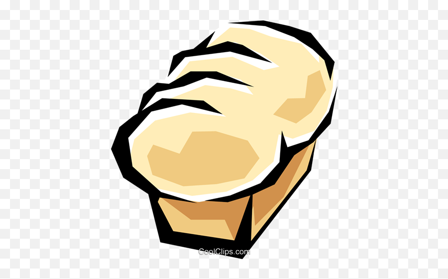 Loaf Of Bread Royalty Free Vector Clip Art Illustration Emoji,Loaf Of Bread Clipart
