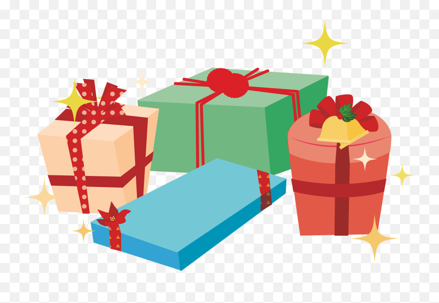 Christmas Gifts Clipart - Christmas Gifts Clipart Png Emoji,Christmas Present Clipart