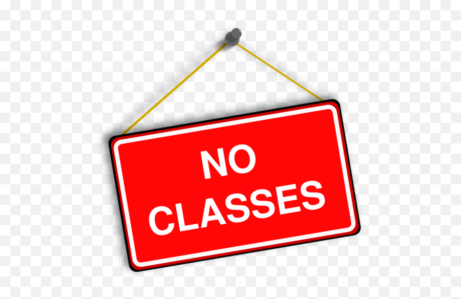 No Class Clipart - Png Download Full Size Clipart No Classes Png Emoji,Class Clipart