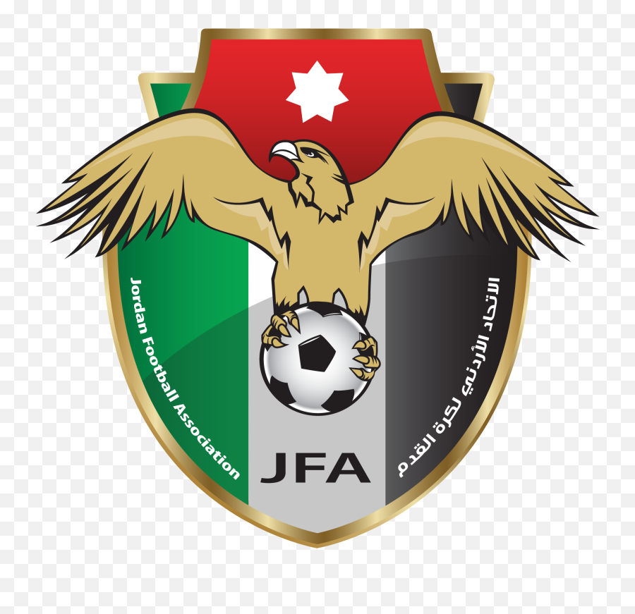 Jordan National Football Team Logo - Jordan Football Team Logo Emoji,Football Team Logo