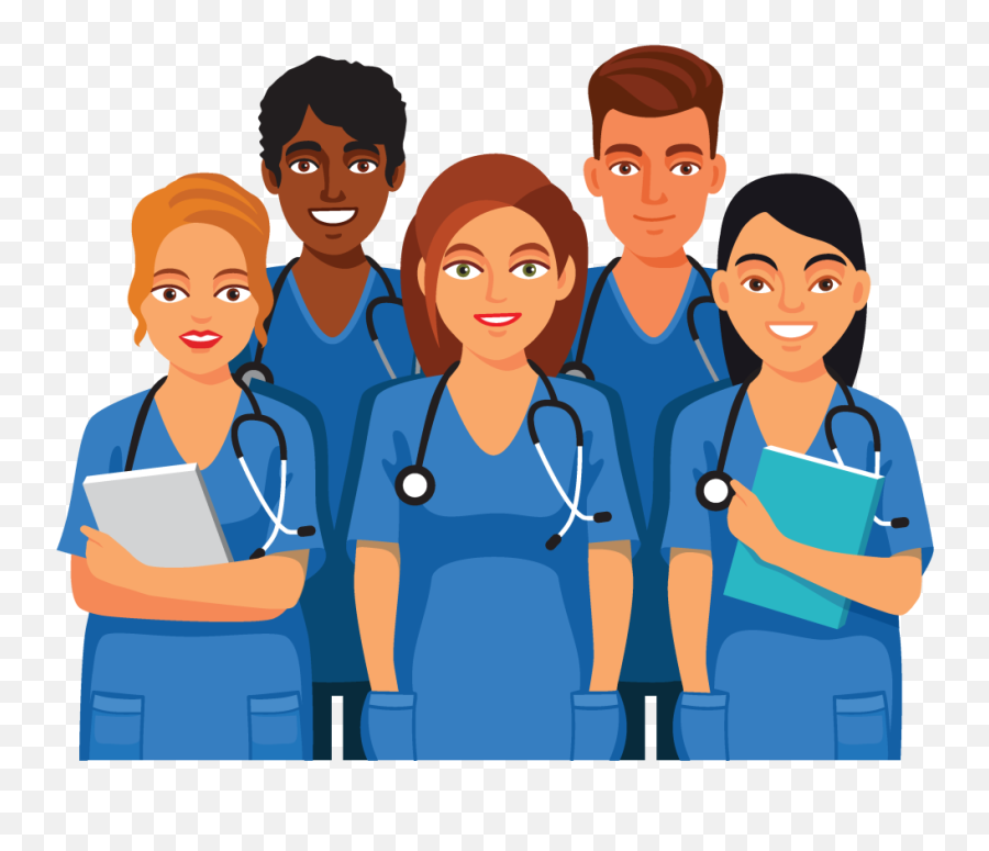 Nurse Clipart Nurse Aide Nurse Nurse Aide Transparent Free - Nursing Group Cartoon Emoji,Nurse Clipart