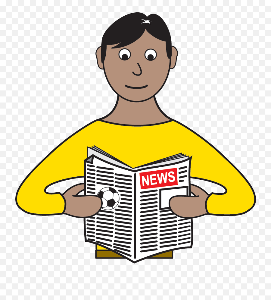 Listen To News Clipart Transparent - Listen To News Cartoon Emoji,News Clipart