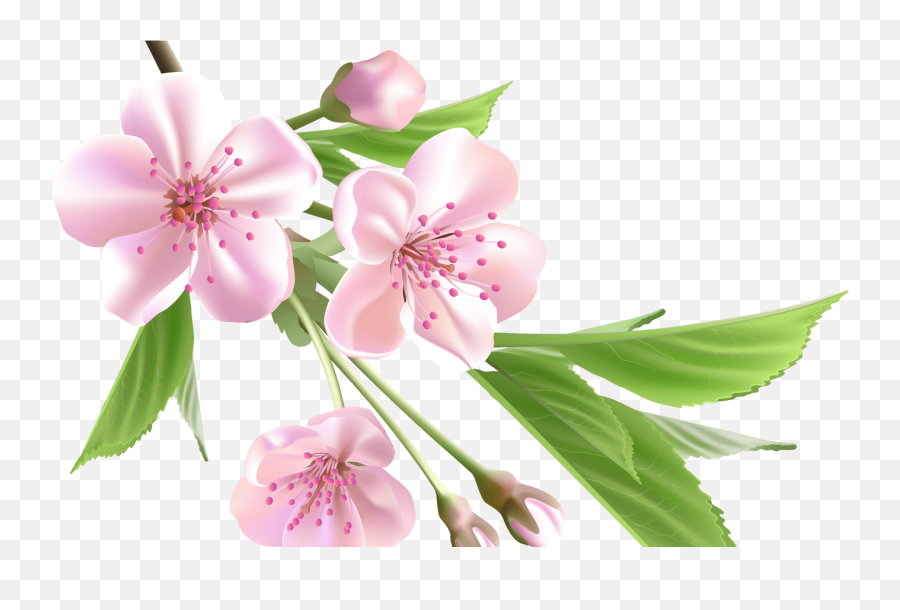96 Spring Flowers Clip Art Transparent - Flowers With Branches Emoji,Spring Flower Clipart