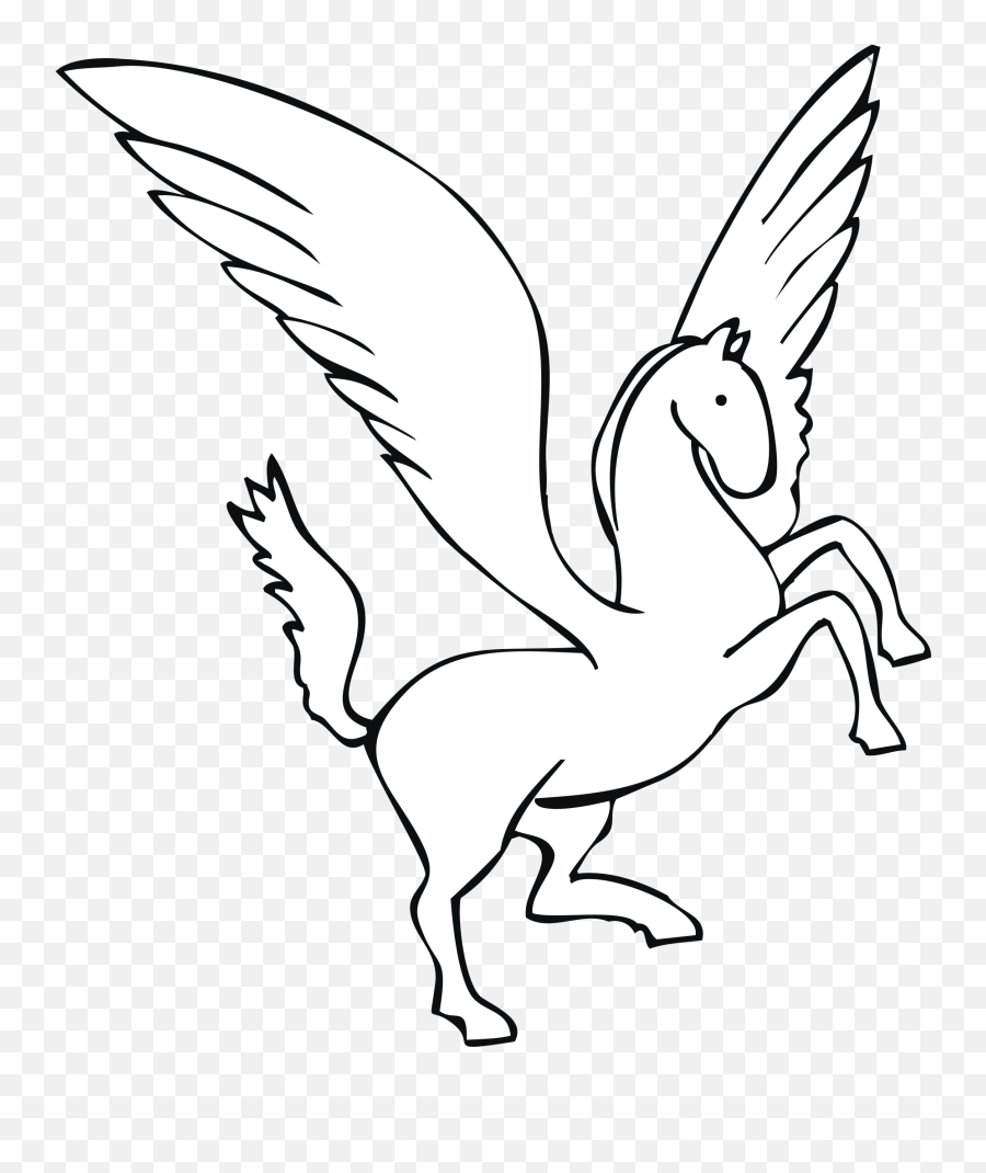 Pegasus Air Logo Png Transparent Svg - Mythical Creature Emoji,Pegasus Logo