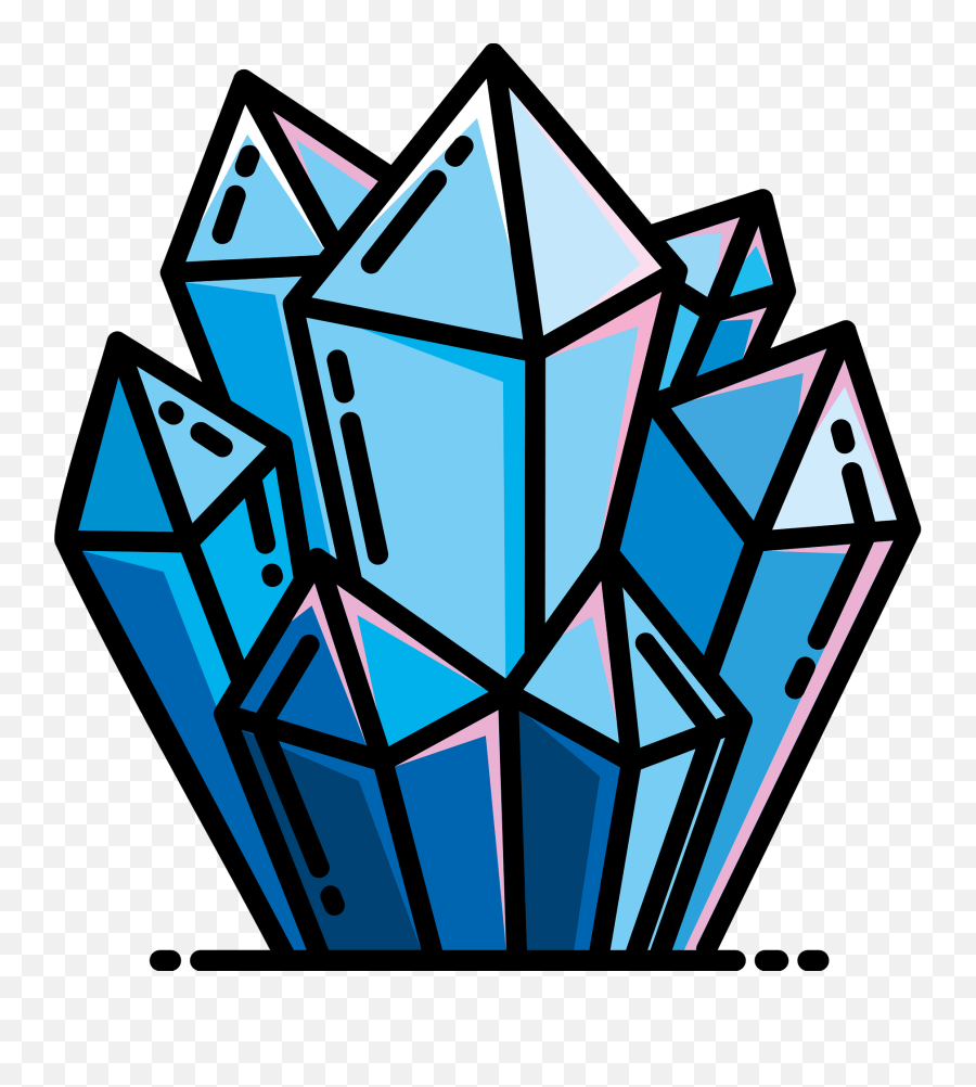 Crystal Clipart - Transparent Crystal Clip Art Emoji,Crystal Clipart