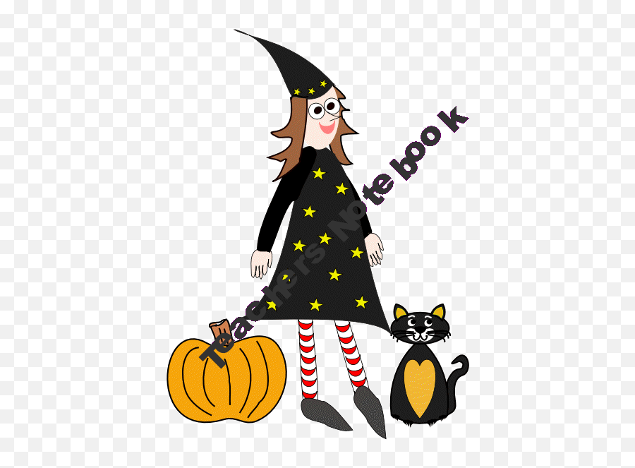 October Clipart Teacher October Teacher Transparent Free - Witch Hat Emoji,October Clipart