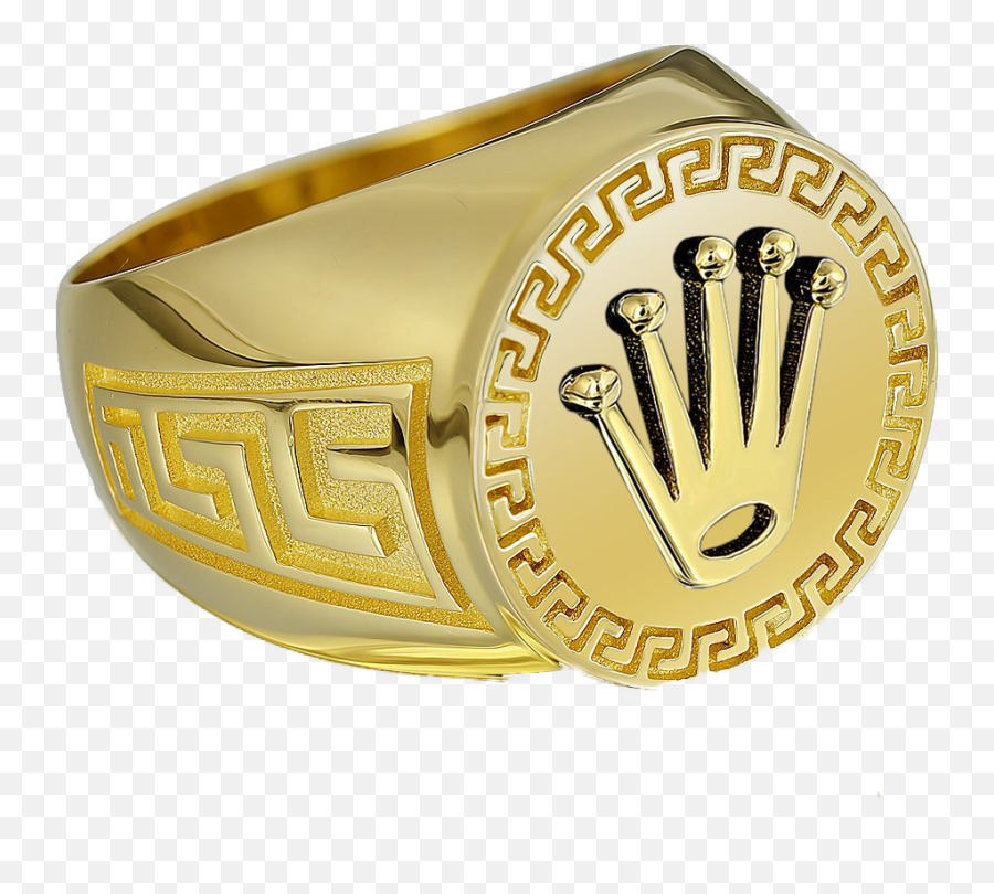 Rolex Golden Ring Transparent Background Png Clipart Hand Emoji,Gold Crown Logo
