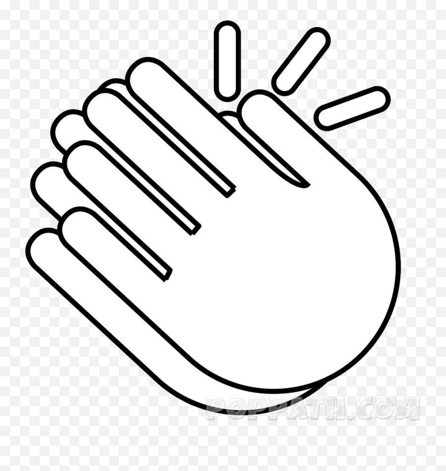 Ok Hand Emoji - Draw Clapping Hands Emoji,Ok Hand Emoji Transparent