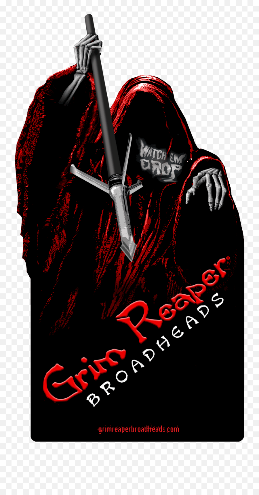 Bowhunting 101 Grim Reaper Broadheads And Gold Tip Arrows - Grim Reaper Broadheads Logo Emoji,Grim Reaper Logo