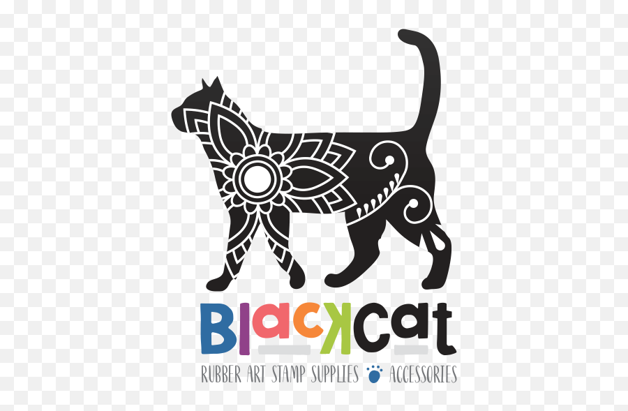 Blackcat Rubber Art Stamp Supplies U0026 Accessories - Staphylococcus Pseudintermedius Dog Immunology Emoji,Custom Logo Rubber Stamps