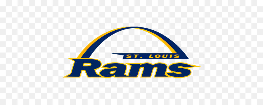 St Louis Rams Logo And History Symbol Helmets Uniform - St Louis Rams Nfl 1995 Emoji,Nfl Team Logo 2015