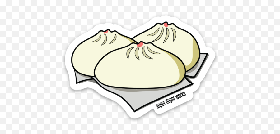 The Siopao Sticker - Siopao Clipart Png Emoji,Dumpling Clipart
