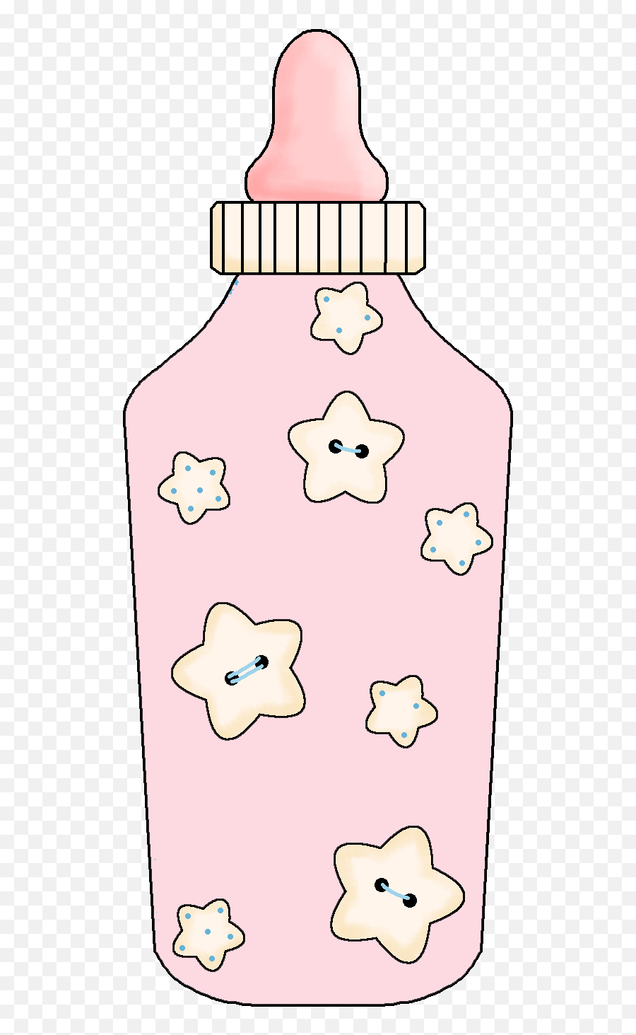 Coesperandomamadeira2png Baby Girl Scrapbook Baby Girl - Girly Emoji,Baby Bottle Clipart